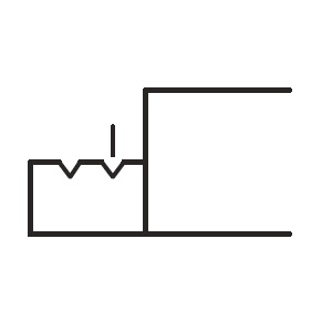 Detent actuator for directional control valve symbol